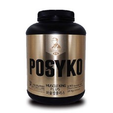 파시코 머슬킹 플러스 3.6kg(초코맛) -체중+근육증가 단백질보충용 게이너 체력향상 벌크업, 3.6kg, 1개