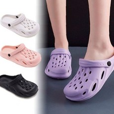 물놀이 여름 통풍 경량 실내외 구멍 신발 욕실 미끄럼방지 쿠션