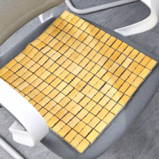 대나무 방석 통기성 시원한 여름용 죽방석 쿨링 의자 차량용 자동차 사무실 등나무 사무용 운전석 소파