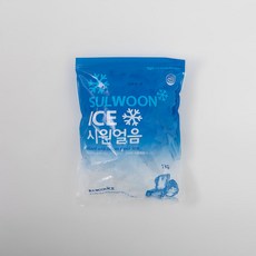 설운아이스 시원얼음, 6개, 1kg