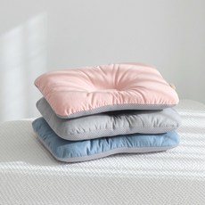 피오라 빨아쓰는 아기 짱구베개, 핑크, 1개