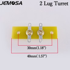 실버 도금 DIY 프로젝트 오디오 스트립 태그 보드 터미널 매트 카펫 러그 빈티지 AMP HIFI 포스트 13, 2 Lug Board 10PCS