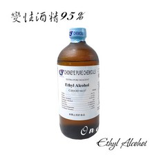 CY試藥 95% 變性酒精/乙醇 500ml, 1個