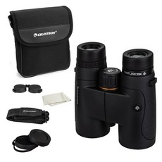 CELESTRON - NATURE DX 10X50 쌍안경 U2013 조류 사육 및 야외 활동에 이상적입니다 50MM 대물렌즈 5.8 시야 BAK-4 프리즘 풀 멀티 코팅 방수, 8X42