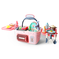 뮤고랑 꼬마쉐프 주방놀이 싱크대 장난감 세트 (생선이 구워져요), 1개