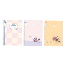 초등학교노트 모닝글로리 1200 SP 음악오선 10개 LHWE8CB20, 랜덤배송