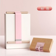 櫸木手柄阻力拉力器 瑜伽健身器材, 粉色盒裝（手柄-30mm）, 1個