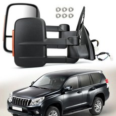 Toyota Prado 150 Series 2009 專用改裝照後鏡總成附方向燈-極限超快感, 1個