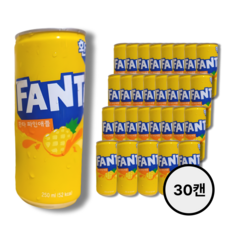 환타 파인애플 250ml 30캔, 30개