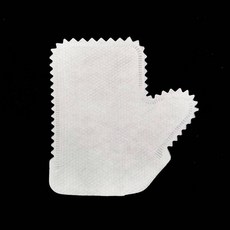 巷仔口 手套抹布 清潔手套, 40個, 無紡布(4包), 白色