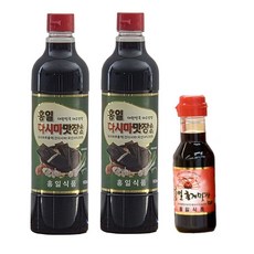 [홍게맛장200ml 추가]다시마간장 홍일식품 진해총판 홍일다시마맛장소스, 2개, 900ml