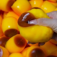 푸딩 크런치 말랑이 슬랑이 스퀴시 스퀴지, 1개, 옐로우밤 1개, 옐로우밤
