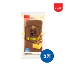삼립 주종발효 허니 카스테라 140g X 5개입, 5개