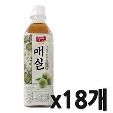 양반 매실 주스, 500ml, 18개