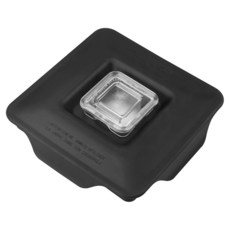 Blendtec 상업용 와일드사이드 및 4사이드 병용 블렌더 래칭 뚜껑 교체품 탈착식 센터 캡이 있는 상단 블렌딩 중에 튀는 것을 방지하기 위한 병 교체 183185