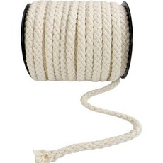 마크라메 코드 20야드 스웨트 팬츠 가방 바느질 벽걸이 DIY 공예용 천연 소프트 코튼 로프 8mm, Cotton