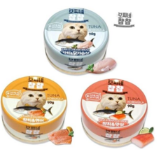 캔간식 모찌네 챱챱 참치와 닭가슴살 90g