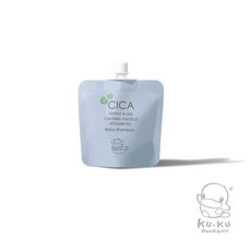 KUKU PLUS 酷咕鴨 舒敏積雪草寶寶沐浴旅行包30ml，溫和潔淨，舒緩保濕，外出旅行方便攜帶, 1個, 寶寶洗髮精 30ml/包