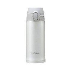 조지루시 보온 보냉 원터치 텀블러 SM-TA36, 화이트, 360ml, 1개