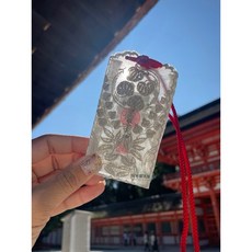 *咕米魔法屋* 下鴨神社 秋天限定 楓葉 蕾絲御守 御守 京都神社 賀茂御祖, 1個
