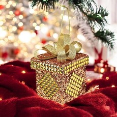 로즈골드 트리 오너먼트 3p(다이아선물상자) XA chl+2749SJ, 로즈골드   (다이아선물상자)