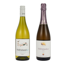 무알콜와인 논알콜 무알콜 샴페인 디스프루딴도 화이트 스파클링 2종 세트