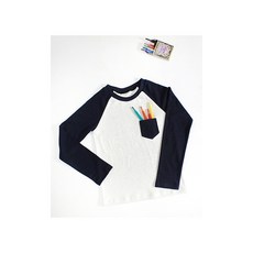 패션스타트 패턴인 P348 T shirt 아동 티셔츠 옷 패턴 도안 옷본 아동복, 1개, 혼합