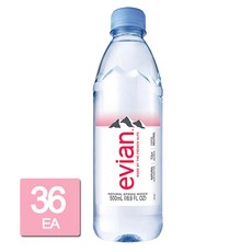 에비앙 생수, 500ml, 36개
