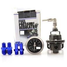 연료 압력 조절기 오일 리턴 밸브 부스터 조정 가능한, 1.0-1.6 변위에 적합한 작은 파란색, 1개