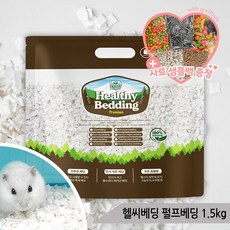 스위트버디 헬씨베딩 펄프베딩 햄스터 종이베딩 1.5kg, 1개