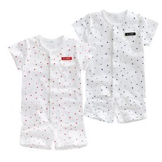 그린베베 여름 영유아용 아기별 쟈가드내의(반팔)