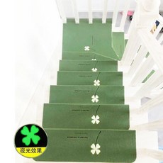 접착식매트 30 x 다용도 베란다 붙이는매트 사무실 DIY 30cm, 과일 녹색 네잎 클로버