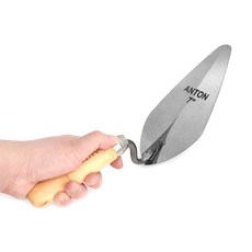 미장용 흙손 퍼티 헤라 압착고대 타일시공 주걱 180mm, 1개