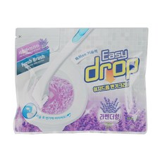이지드롭 변기크리너 리필 브러쉬 라벤더향 (핸들 미포함), 1개