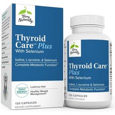 테리내추럴리- 셀레늄 함유 싸이로이드 케어 Plus 캡슐 120정 2~4개월분, 1개
