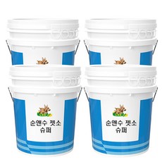 노루페인트 친환경 순앤수 젯소 슈퍼 4L, 백색, 4개