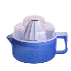 雷霆百貨 百香果壓汁機/轉壓果汁機/手動果汁機/手動榨汁機, 藍色