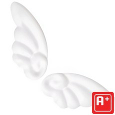 알탱고 귀여운 /천사 날개/ 헬멧 부착형 레포츠용 선물용, 화이트