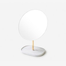 Jaju 大理石托盤大桌面鏡, 混色