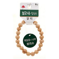 불교 팔찌 염주 호연 합장주 닭 띠 기원 보리수 ksm90584Il, 1개