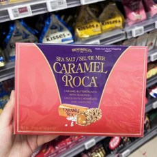 미국산 로카 크리스피 캔디 새해 선물 답례품 토피로 제격입니다. 세트를 선물 아몬드 또는, 1개, B. 누가 씨솔트 캐러멜 아몬드 -140g