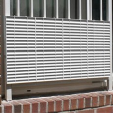 통풍 창문 가리개 시선차단 가림막 복도식 반지하