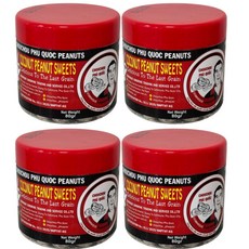 푸꾸옥 슈슈땅콩 베트남땅콩 슈슈 피넛스위트 코코넛 80g 4개