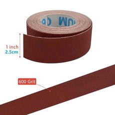 1인치 에머리 천 롤 연속 사포(2m / 5m) 목재 연마 광택 자동차 디테일링에 적합, 02 800 Grit, 1개, 01 2 Meters