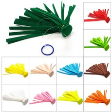 (디머스) 노리아트 전통 민속놀이 펠트 제기차기 만들기 (1인용), 색상랜덤배송