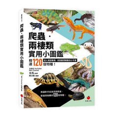 朱雀文化 爬蟲·兩棲類 實用小圖鑑 精選120個物種, 平裝