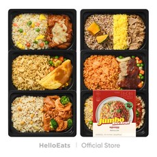 헬로잇츠 점보덮밥 식단관리 도시락 6팩, 1개, 250g