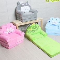 에잇룸 유아 3단쇼파 이불, 개구리