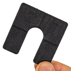 툴리고 심패드 다용도 돌 쿠사비 타일 작업 간격 이지 커팅, 검정색, 200개, 2T