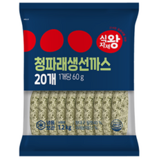 식자재왕 청파래생선까스, 1개, 1.2kg